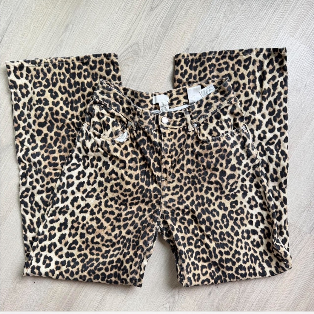 H&M Leopard Print Pants